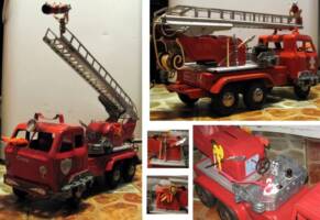 Mutant Municipal: Firefightin' Fire Engine (Teenage Mutant Ninja Turtles) Custom Vehicle [Features and accessories]