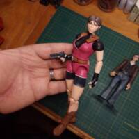 Claire Redfield Resident evil 2 em Biscuit (Resident Evil) Custom Action Figure
