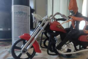 Ghost Rider Motorcycle (Marvel Legends) Custom Vehicle