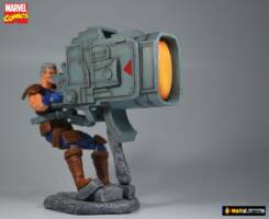 Cable with Omega one Pulse Rifle (X-Men) Custom Action Figure