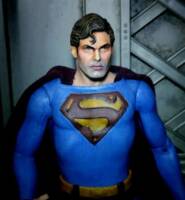 NECA Evil Superman Christopher Reeve re-sized to 6" scale (Superman) Custom Action Figure