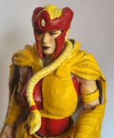 Lyta Trevor / Fury (DC Comics) (DC Multiverse) Custom Action Figure [Lyta detail view]