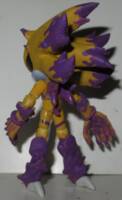 Super Mephiles (fan form) (Sonic) Custom Action Figure