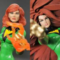 Jean Grey (Classic Phoenix) V2 (Marvel Legends) Custom Action Figure