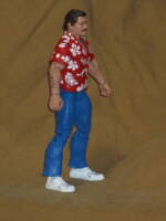 Magnum PI (WWE) Custom Action Figure