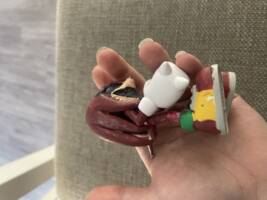 Knuckles.exe Friday night funkin (Sonic) Custom Action Figure