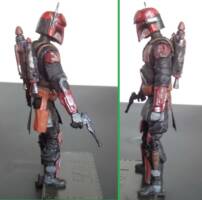 custom mandalorian viper (Star Wars) Custom Action Figure [side poses]