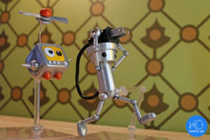 Chibi-Robo and Telly Vision (Nintendo) Custom Action Figure