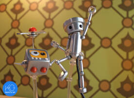 Chibi-Robo and Telly Vision (Nintendo) Custom Action Figure