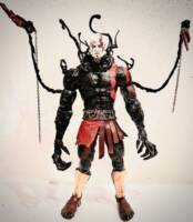 Venomized kratos (God of War) Custom Action Figure