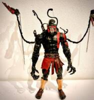 Venomized kratos (God of War) Custom Action Figure