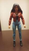 Elisa Maza (Gargoyles) Custom Action Figure [Open jacket]
