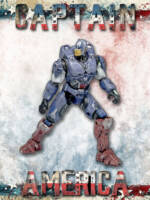 Armored Captain America (Marvel Universe) Custom Action Figure
