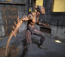 Insanity Demon (Suffering) Custom Action Figure