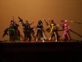 Crystal Blue's female led team up named Persuasion (Marvel Legends) Custom Action Figure