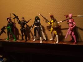 Crystal Blue's female led team up named Persuasion (Marvel Legends) Custom Action Figure