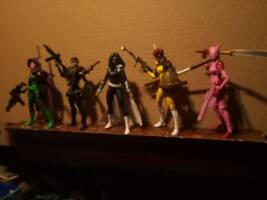 Crystal Blue's female led team up named Persuasion (Marvel Legends) Custom Action Figure