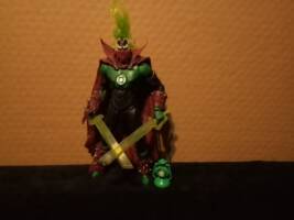 Green Lantern Spawn The Necroplasmic Catalyst of Oa (Spawn) Custom Action Figure