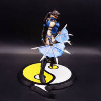 Clay Figurine Kitana (Mortal Kombat DA) (Mortal Kombat) Custom Miniature / Figurine