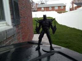 Arkham Azrael stealthily suited (Batman) Custom Action Figure