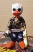 Fodder's Bin Mods:direct from Duck world Hugo the Hooligan (Marvel) Custom Action Figure