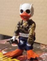 Fodder's Bin Mods:direct from Duck world Hugo the Hooligan (Marvel) Custom Action Figure