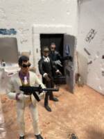 Gross gas station bathroom (Marvel Legends) Custom Diorama / Playset