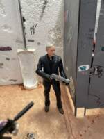 Gross gas station bathroom (Marvel Legends) Custom Diorama / Playset