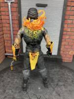 Scorpion (Mortal Kombat) Custom Action Figure [Back]