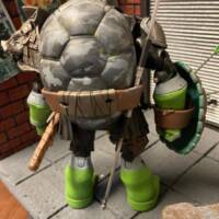 Last Ronin (Teenage Mutant Ninja Turtles) Custom Action Figure [Back shell detail]