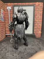 Noob Saibot (Mortal Kombat) Custom Action Figure [Back and gear]