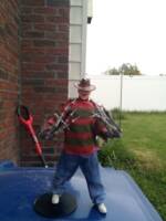 Freddy Krueger (hypodermic needled fingers scene from Dream Warriors) (Nightmare on Elm Street) Custom Action Figure