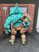King Shark (Batman) Custom Action Figure [Back full]