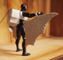Spider-Man (Black Costume - Web Glider) (Spider-Man) Custom Action Figure