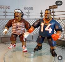 Wwe tag team 3 Minute Warning Rosey + Jamal (WWE) Custom Action Figure