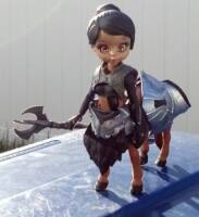 Fodder's Bin Mods:Tween Serafina the Warrior Centauress (Original) Custom Action Figure