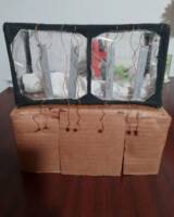 The curse of Frankenstein Lab tank (Horror) Custom Diorama / Playset