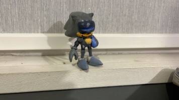 Silver Sonic (Sonic 2 8-bit) (Sonic) Custom Action Figure