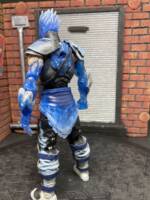 Sub-zero (Mortal Kombat) Custom Action Figure [3/4 back]