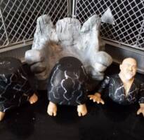 WCW Hasbro wrestler The Master from Dungeon of Doom (WWE) Custom Action Figure