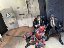 Vincent and Jules /Pulp fiction (Movie Maniacs) Custom Action Figure