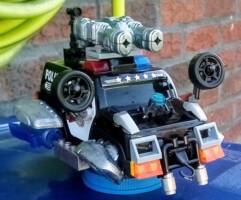 Space Truckers from the 44th quadrant adjacent to the nebulous ebb Lt.O'Malley's paddy wagon (Original) Custom Vehicle