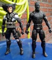 Team ups:Black Panther & Wolverine (Marvel Universe) Custom Action Figure