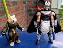 Archenemies Vs.mode:Sensei Feng & Shogun (Original) Custom Action Figure
