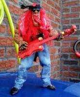 The Necroplasmic Catalysts guitarist Bloodshred (original character) (Original) Custom Action Figure