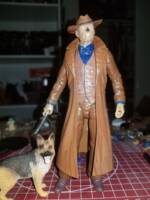 The Ghoul (Cooper Howard) (Fallout) Custom Action Figure [Cooper and Dogmeat]