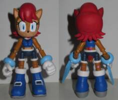 Princess Sally (post SGW) (Sonic) Custom Action Figure