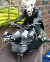 The Reaver Speeder with a member of  Mephisto's Ghost Rider herald (Original) Custom Vehicle