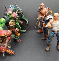 Ripper Bolgrot " The thinking man's troll" (Blood) Custom Action Figure