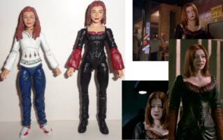 Vampire Willow (Buffy the Vampire Slayer) Custom Action Figure [Comparison with the other figure & show]